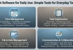 best software for daily use simple tools for everyday tasks