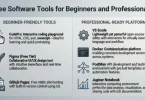free software tools for beginners and professionals
