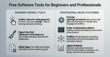 free software tools for beginners and professionals