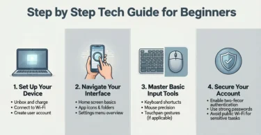step by step tech guide for beginners