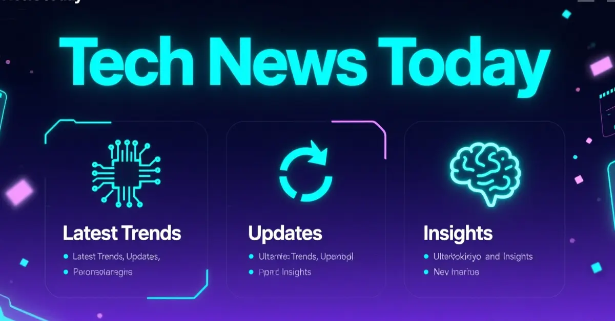 Tech News Today: Latest Trends, Updates, And Insights