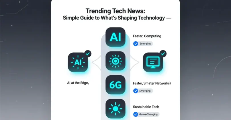 trending tech news simple guide to what’s shaping technology