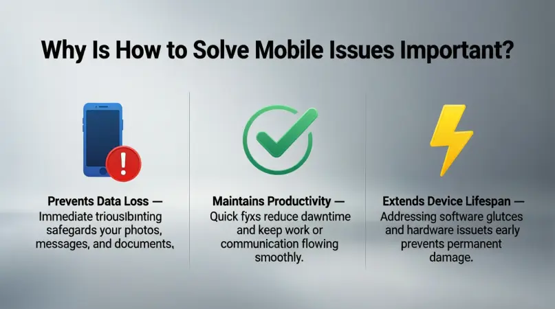 why Is how to solve mobile issues important