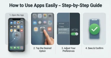 how to use apps easily – step-by-step guide