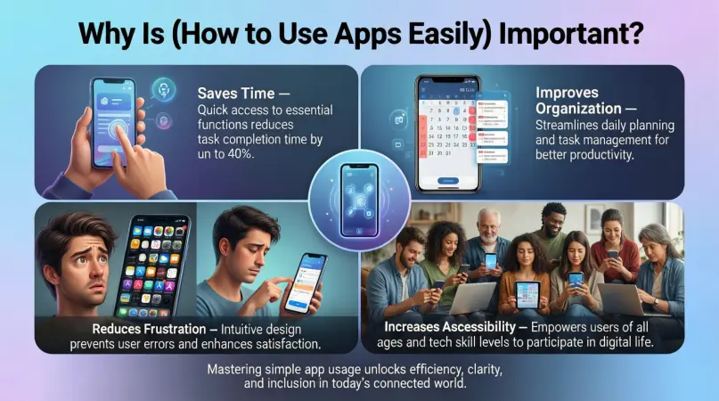 why is [how to use apps easily] important